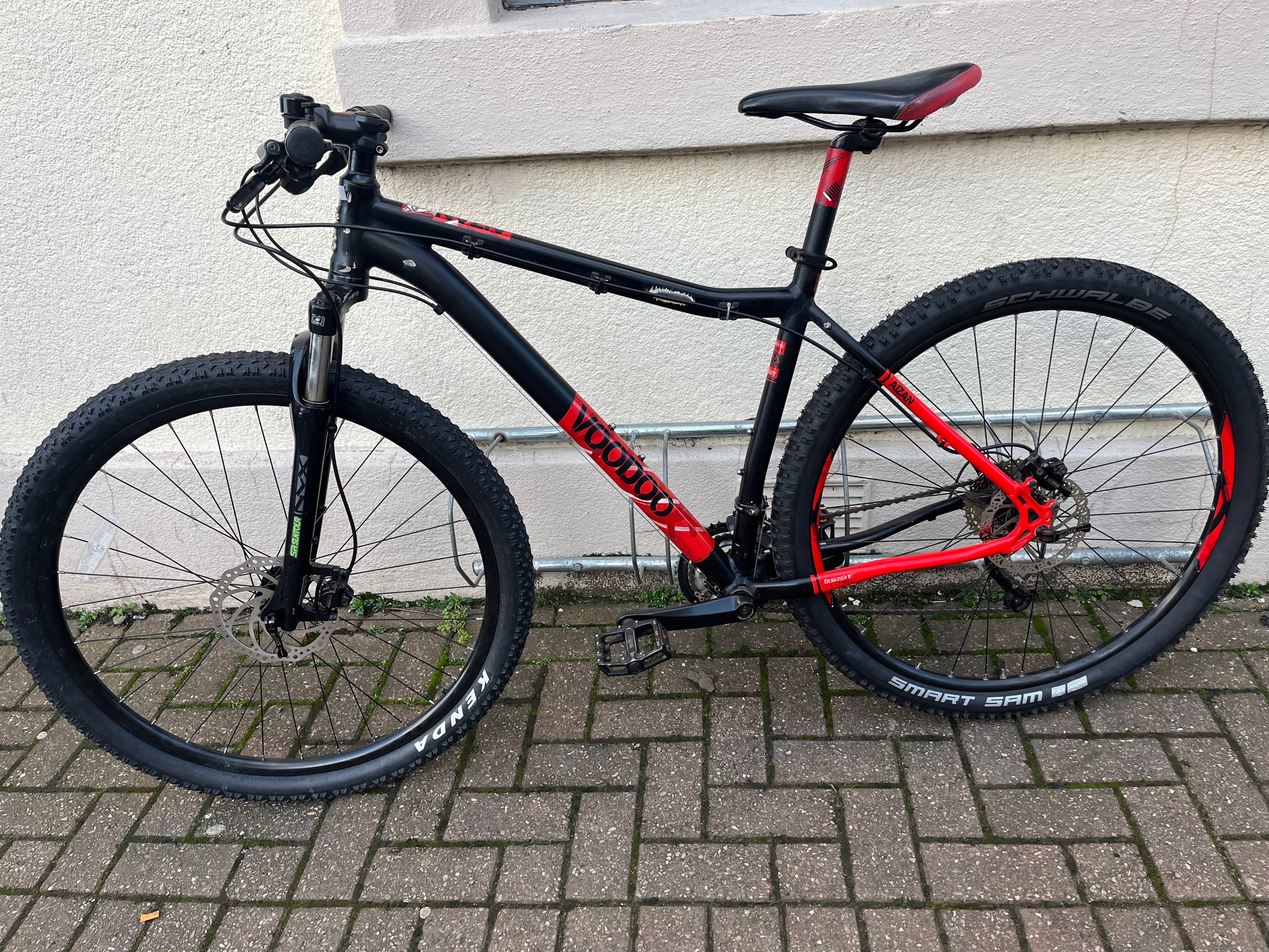 Voodoo aizan 29er black and red discount